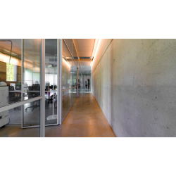 Steel industrial interior...