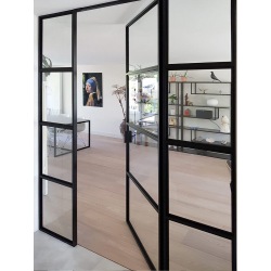 Steel interior door in...