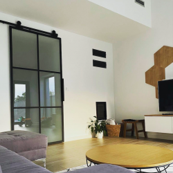 Industrial sliding door...