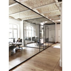 Steel office partition /...