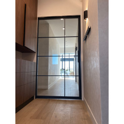 Steel sliding door for building pocket 8D