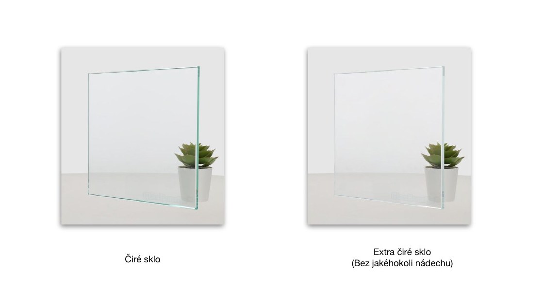 Clear and extra clear glass